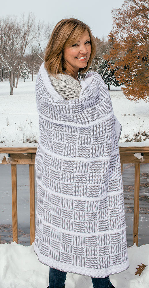 Chequered Plaid Afghan