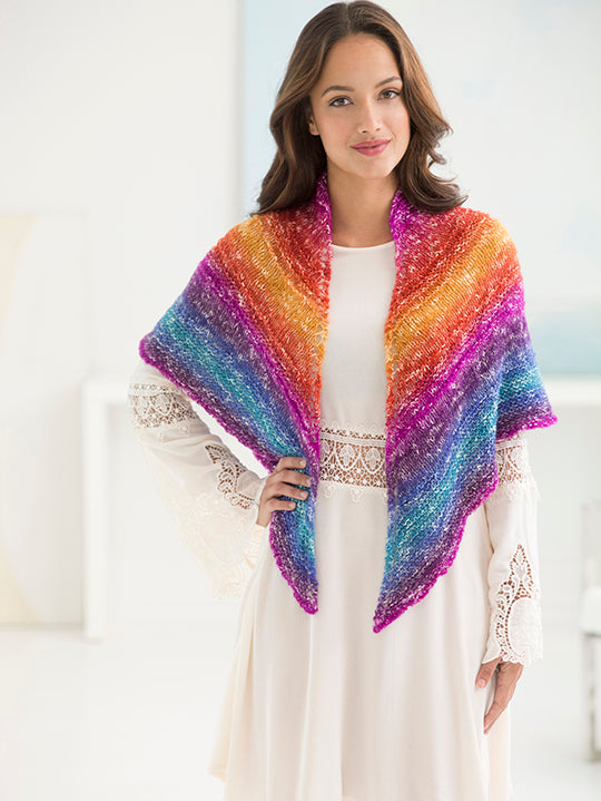 Free Sedona Triangle Shawl Pattern