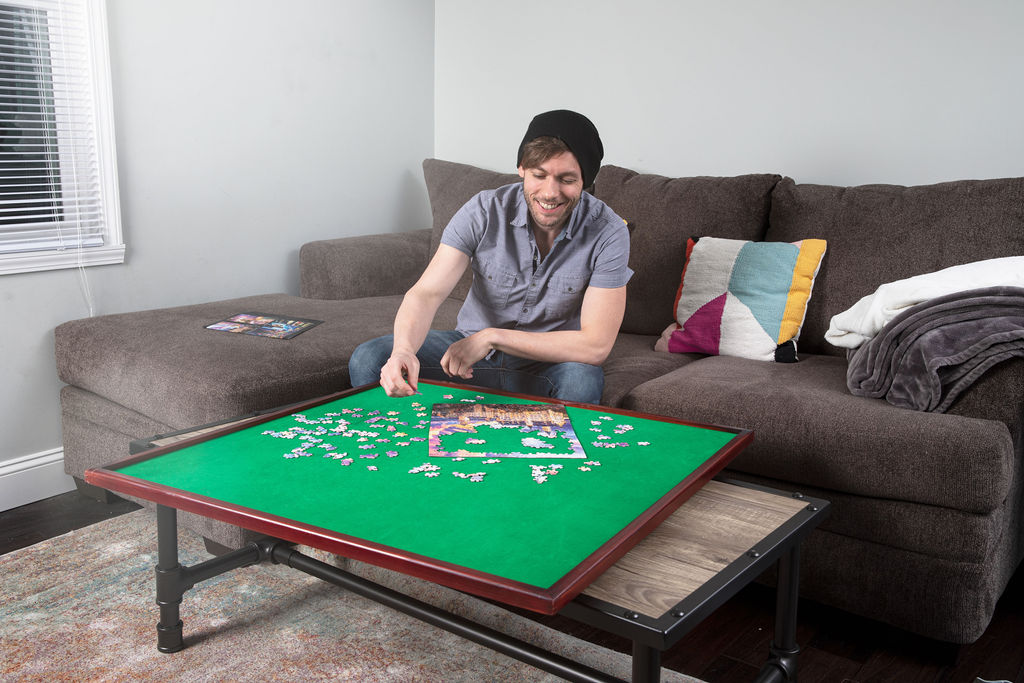 Jigsaw Puzzle Spinner Table