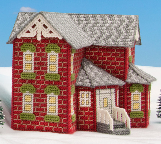 Exclusive Plastic Canvas Village