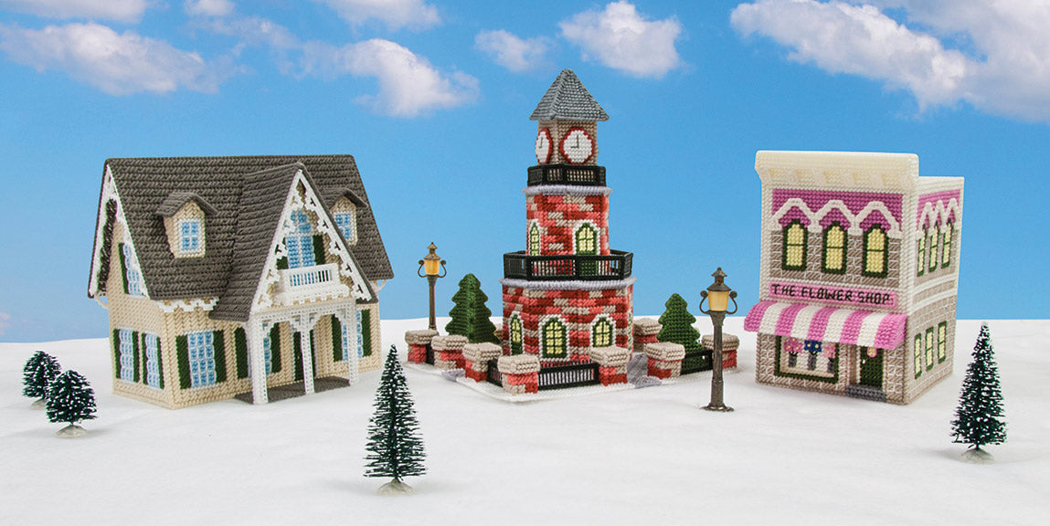 Village de toile en plastique