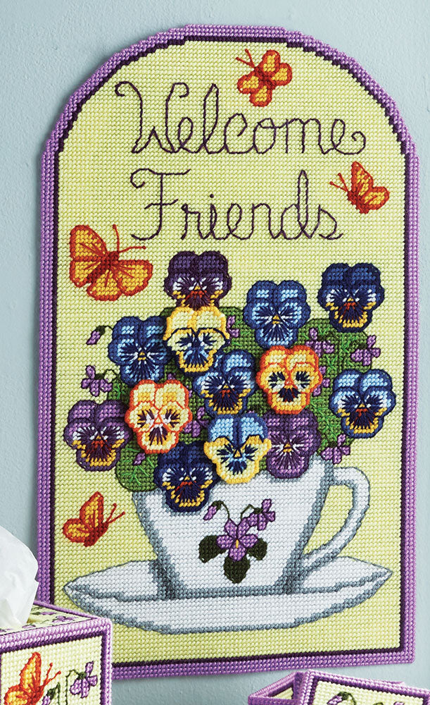 Tea Time Pansy Ensemble