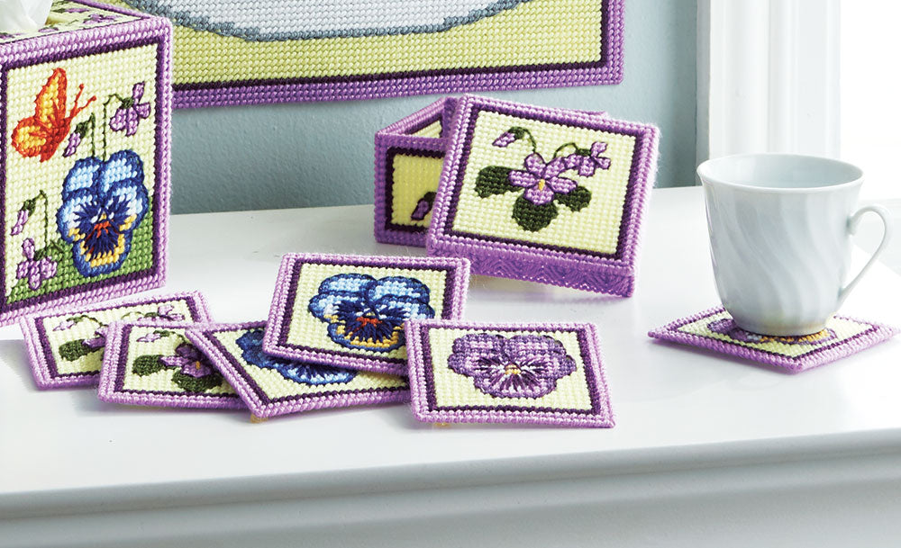 Tea Time Pansy Ensemble