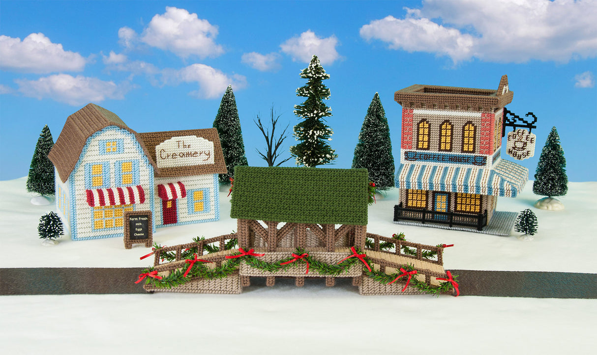 Village de toile en plastique