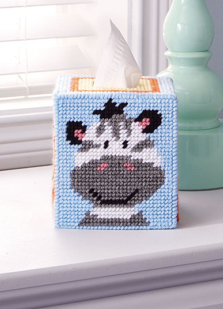 Kit de toile en plastique pour boîte à mouchoirs Noah's Friends