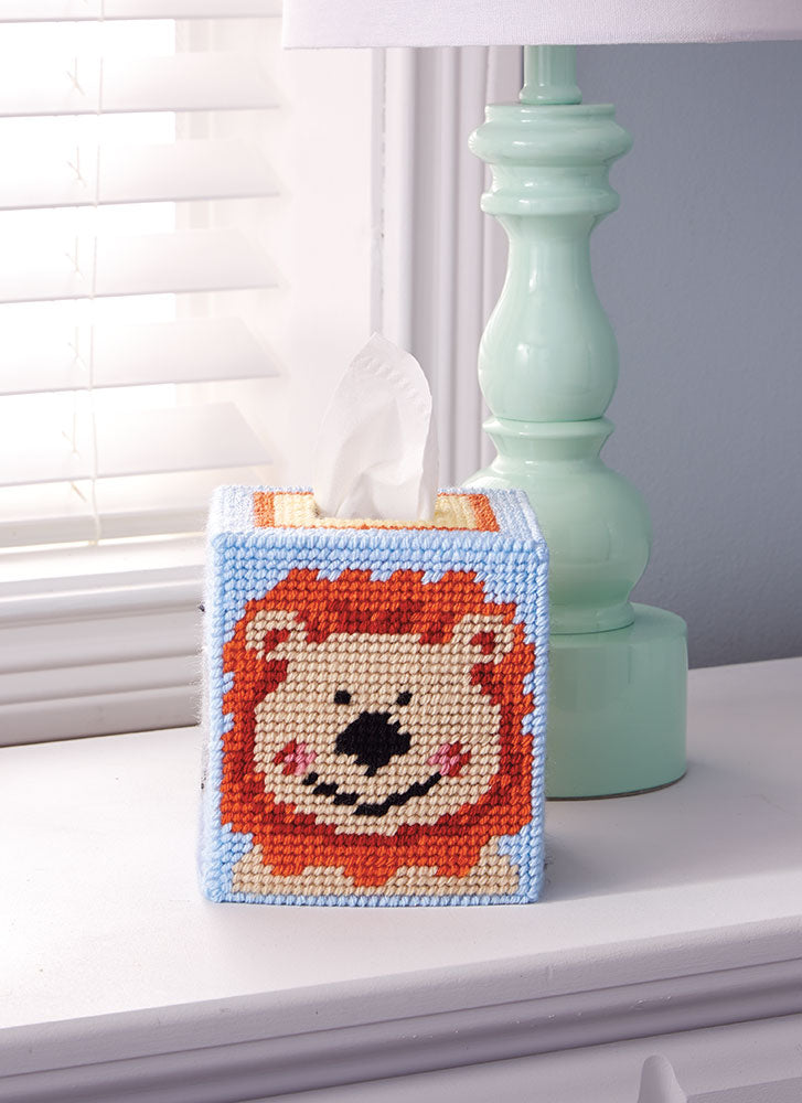 Kit de toile en plastique pour boîte à mouchoirs Noah's Friends