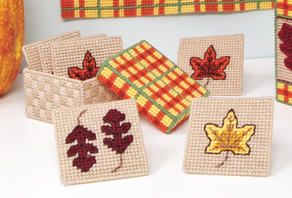 Ensemble de toile en plastique de bienvenue d’automne