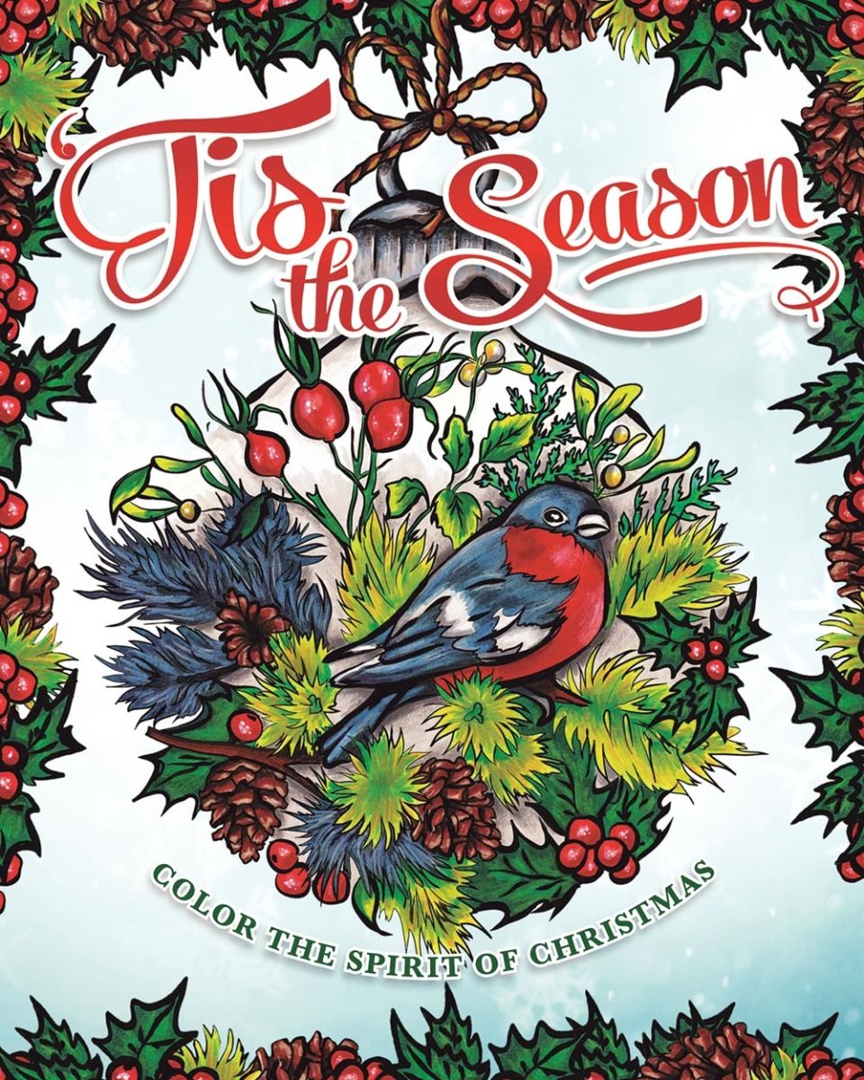 'Tis The Season Adult Coloring Book