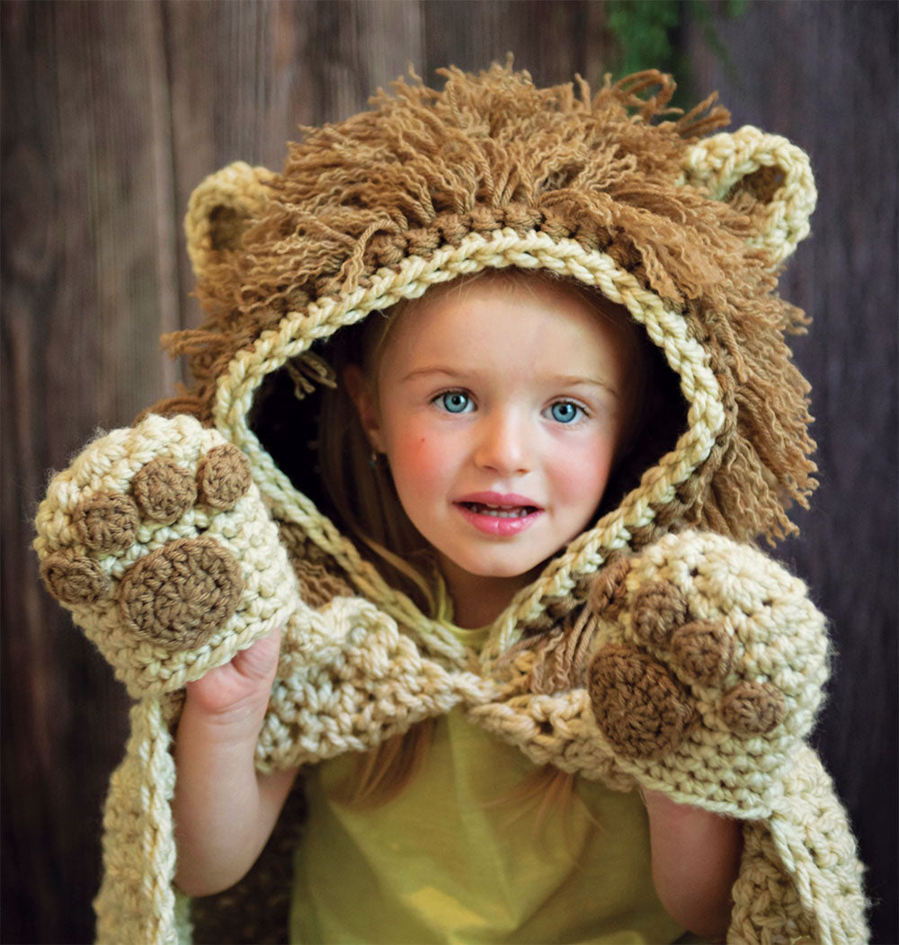 Couverture Lion à Capuchon