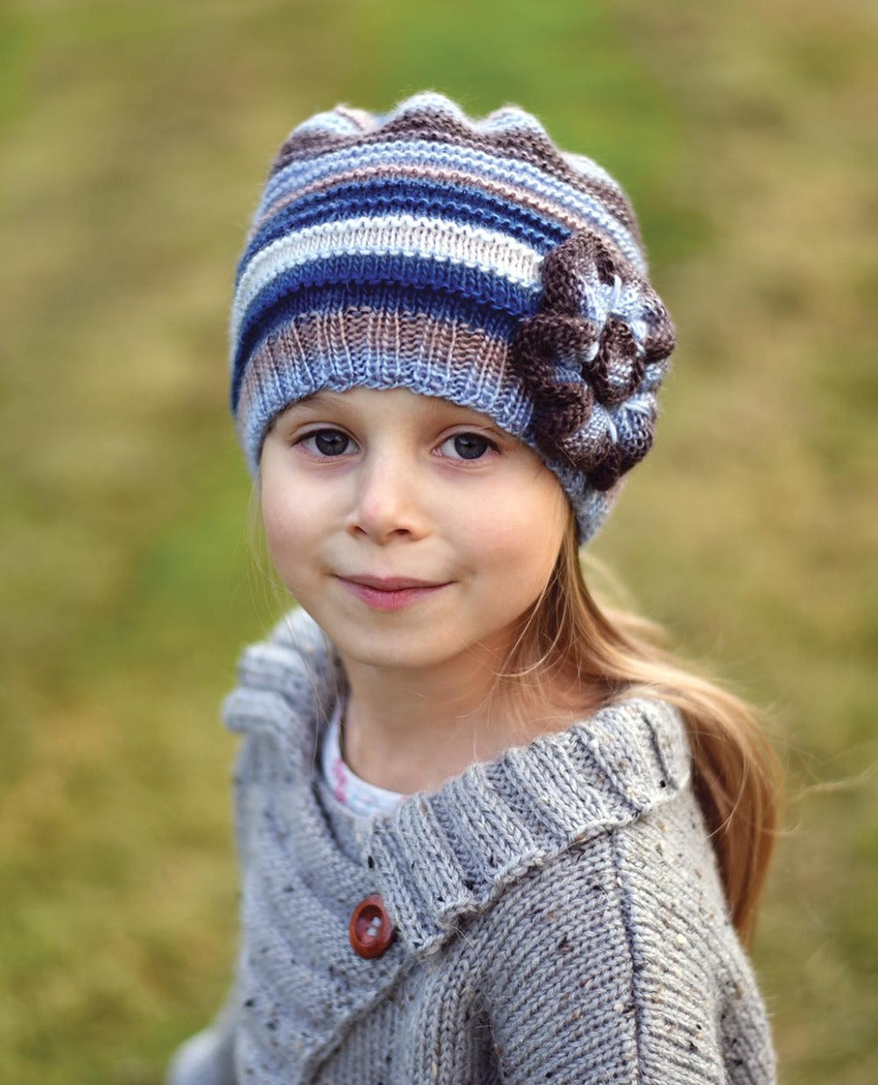 Sombrero de paisaje de colores