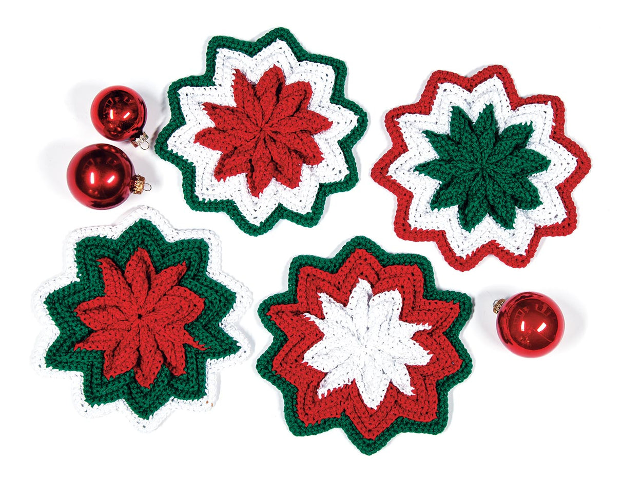 Rippled Star Dishcloths