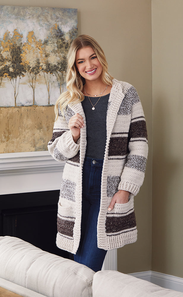 Naturally Stripes Cardigan