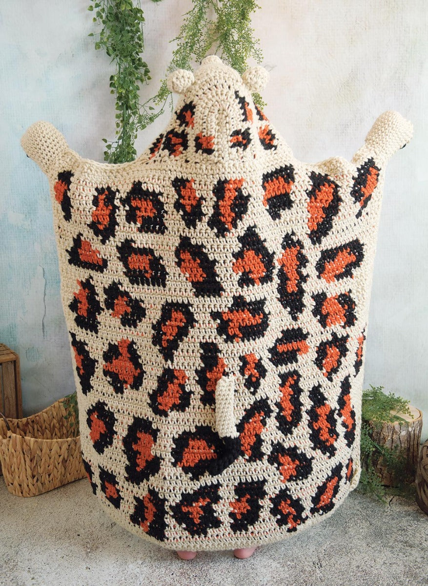 Couverture léopard à capuche