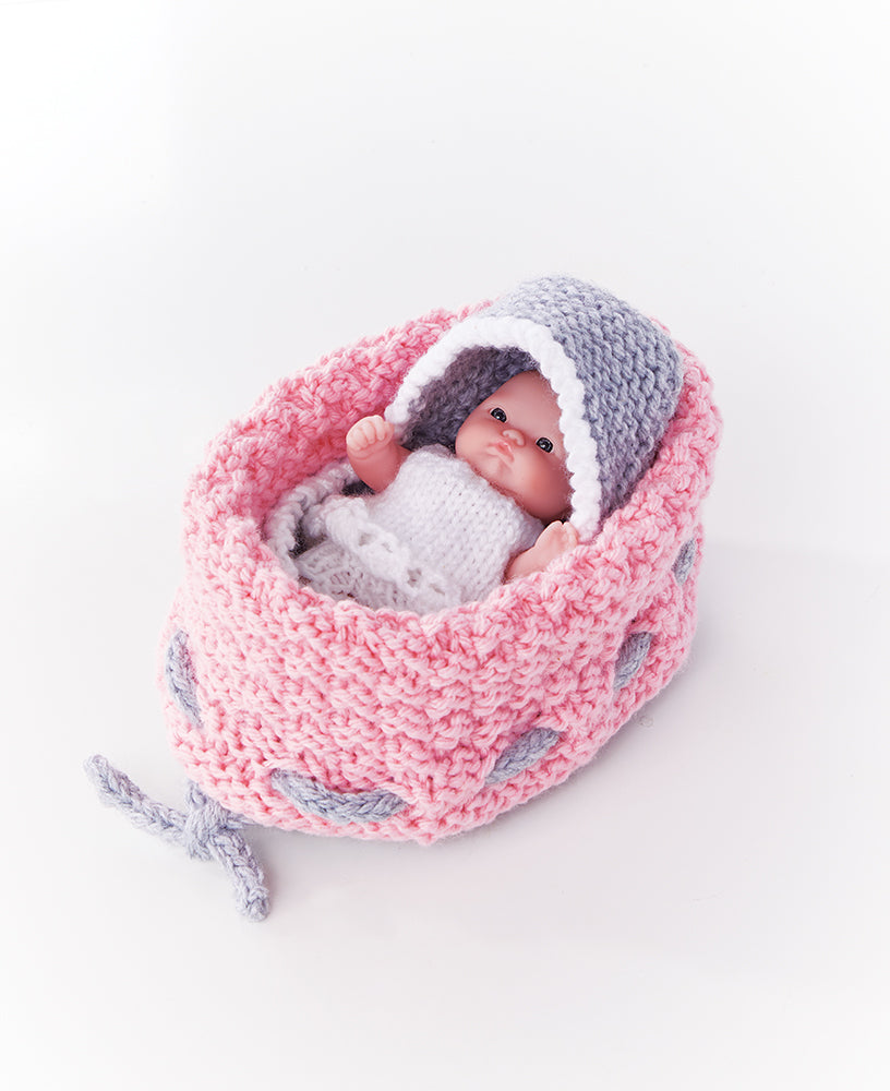 Sac à main berceau en tricot