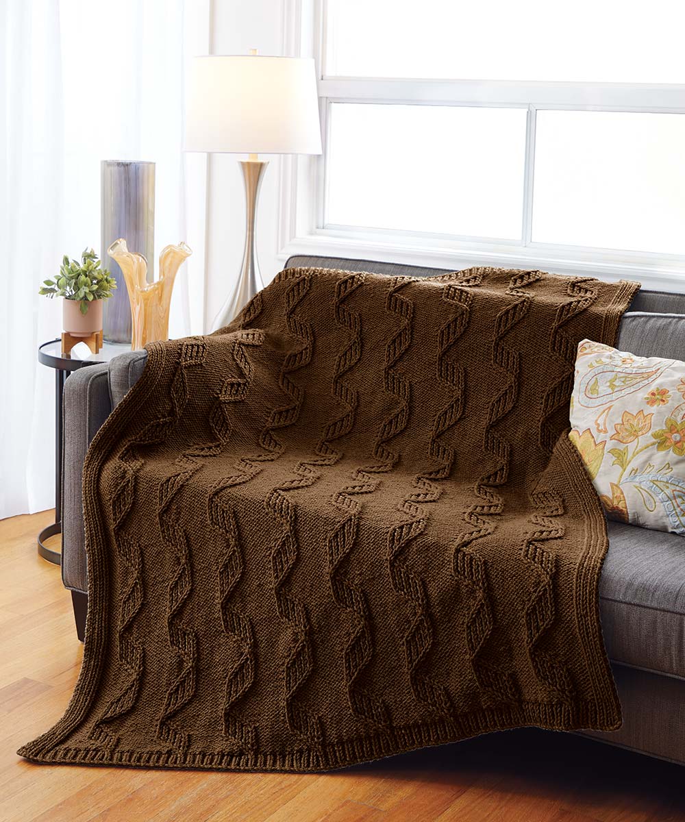 Spinning Ribbon Blanket