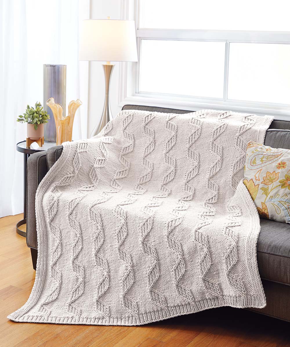 Spinning Ribbon Blanket