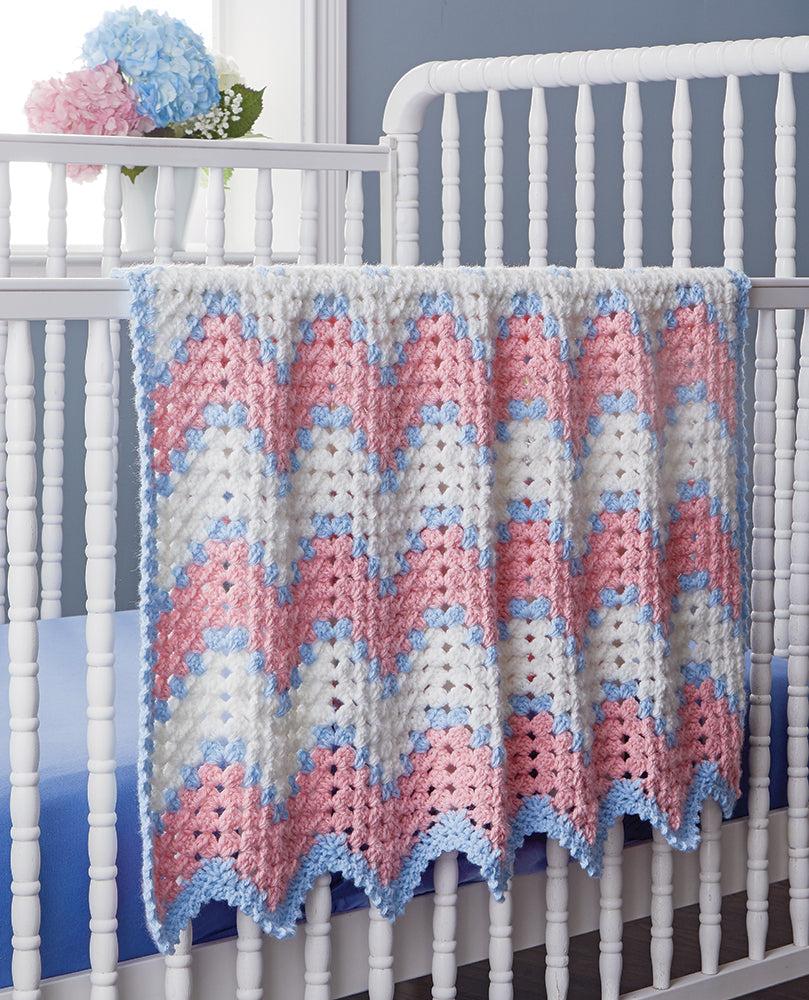 Manta ondulada para bebé dulce