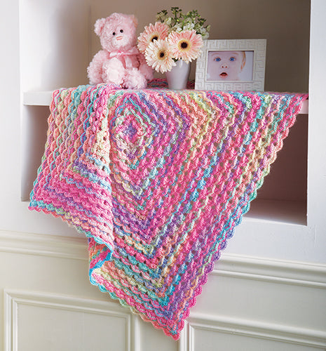 Textured Granny Blanket