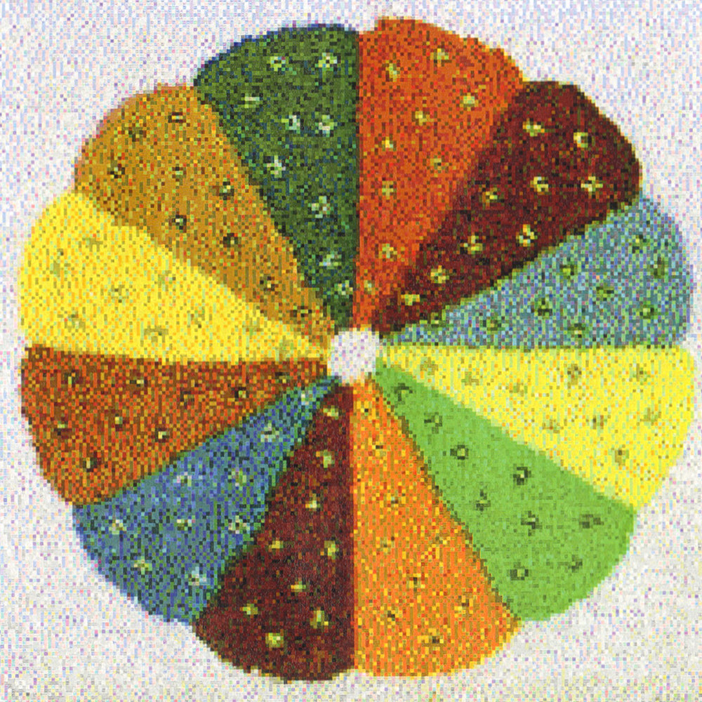 Patrón de alfombra de placa Dresden