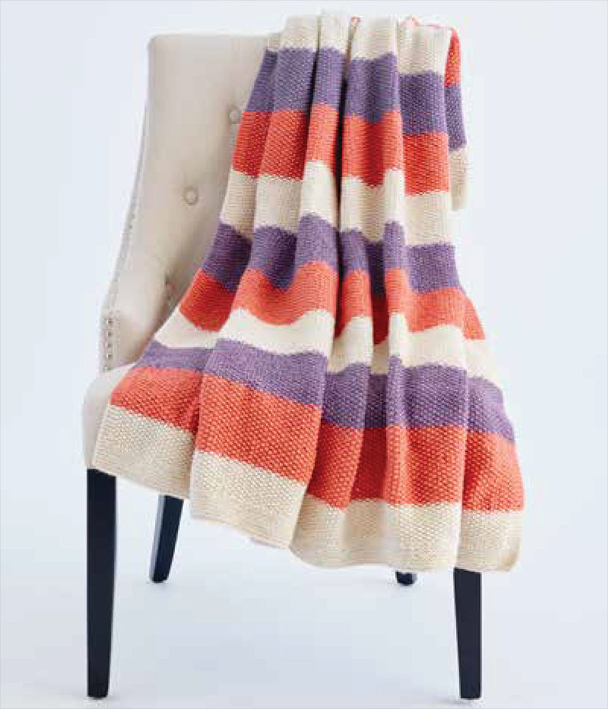 Free Bold & Stripy Afghan Pattern