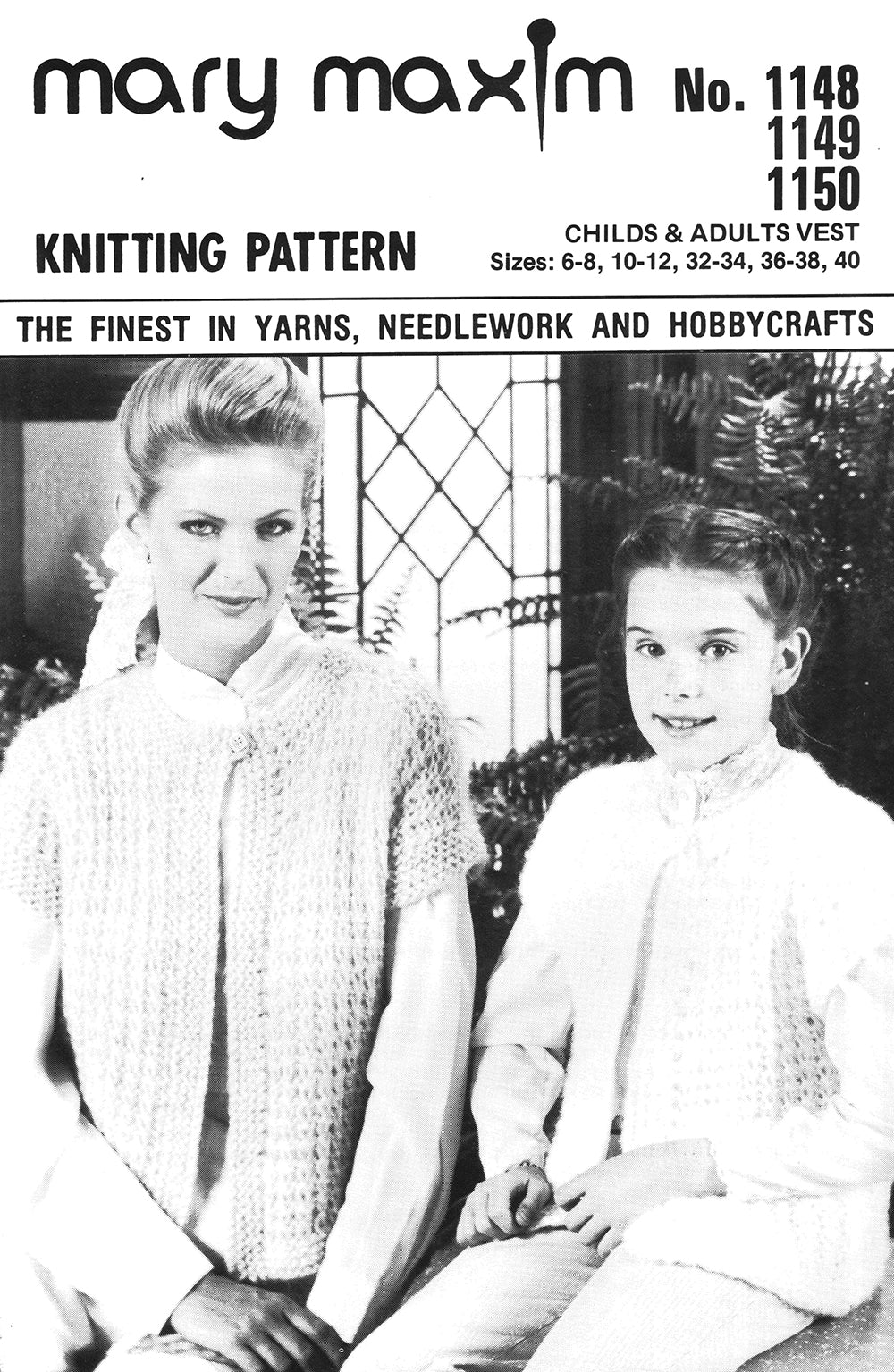 Patron de gilet pour enfants et adultes