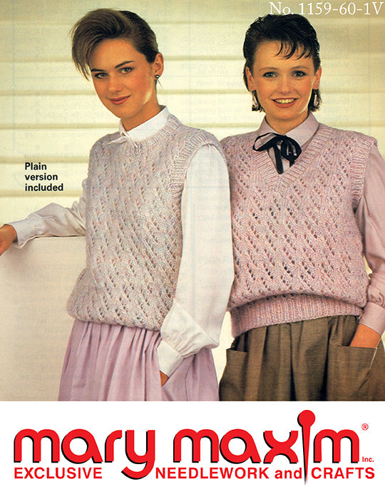 Round and V-Neck Slipovers Pattern