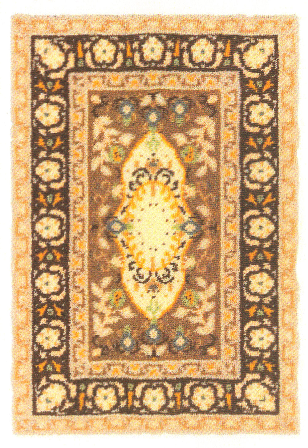 Reverence Latch Hook Rug Pattern