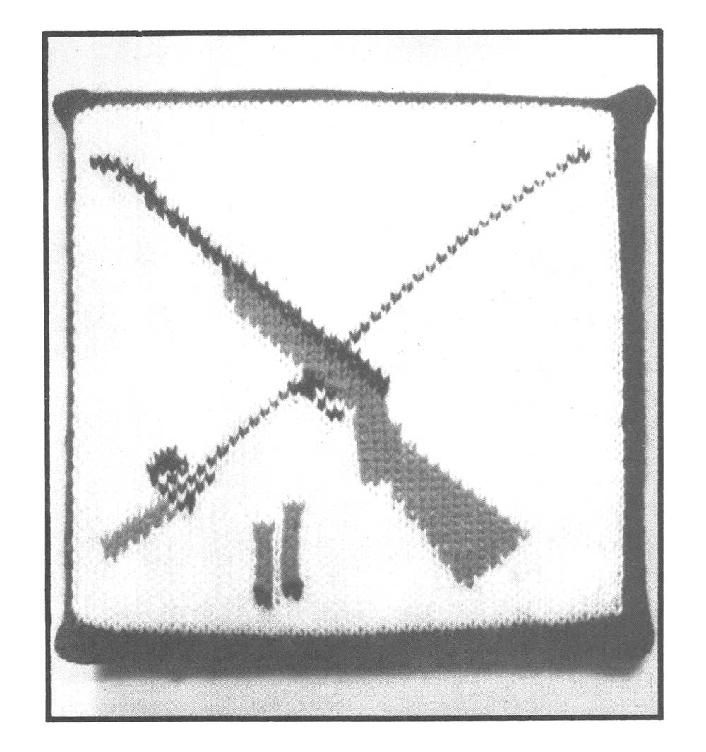 Patrón de almohada deportista