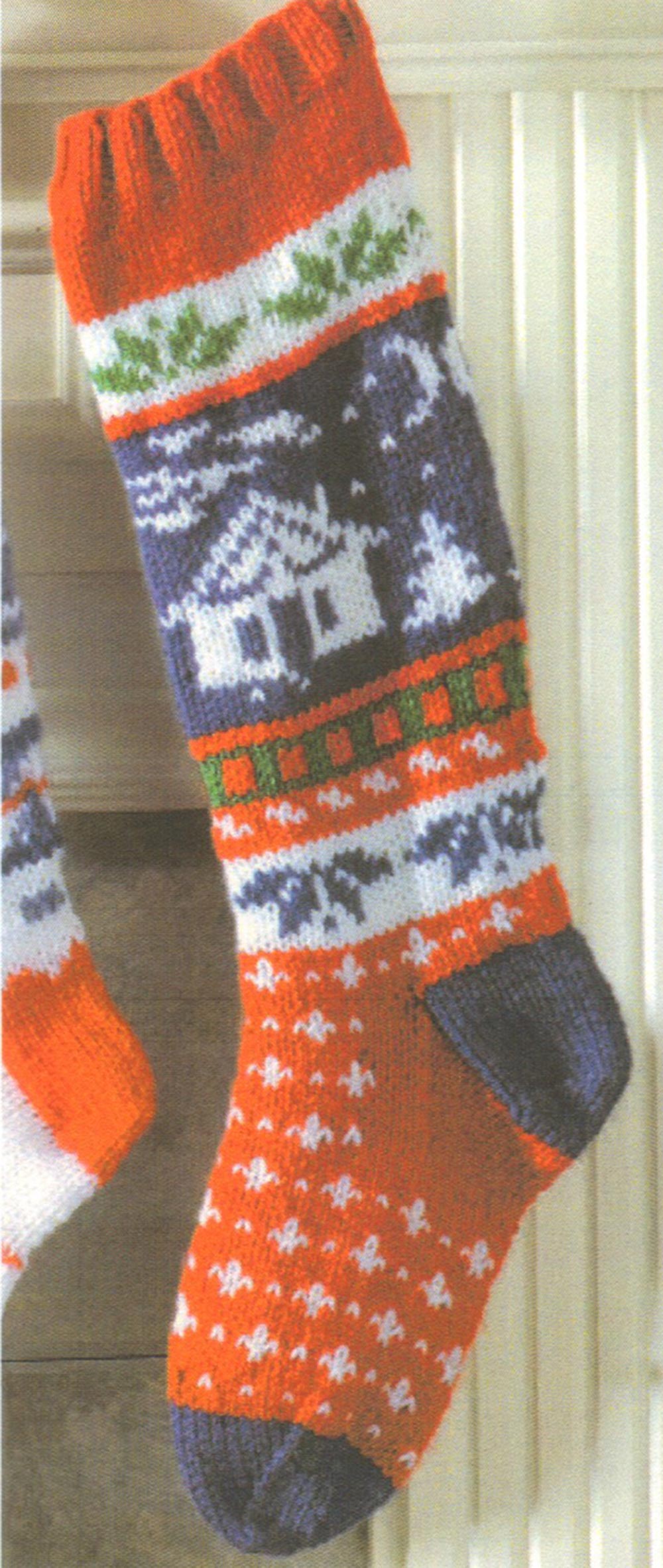 Cabin In The Woods Stockings Pattern