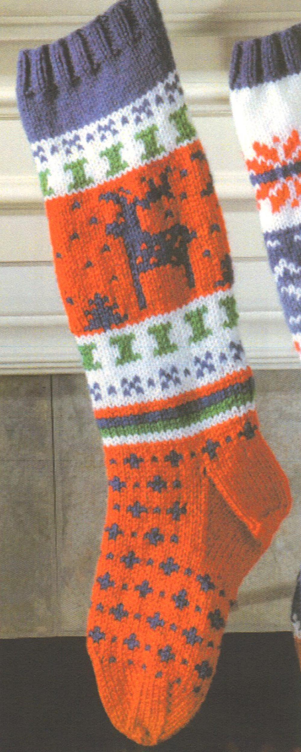 Stag Stocking Pattern