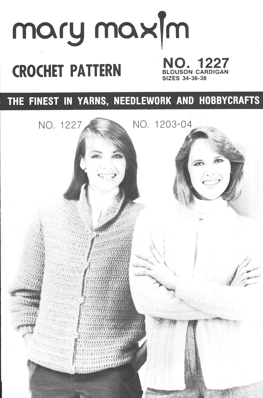 Patrón de cárdigan tipo blusón