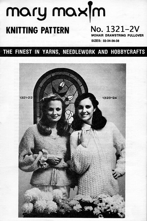 Modèle de pull à cordon en mohair