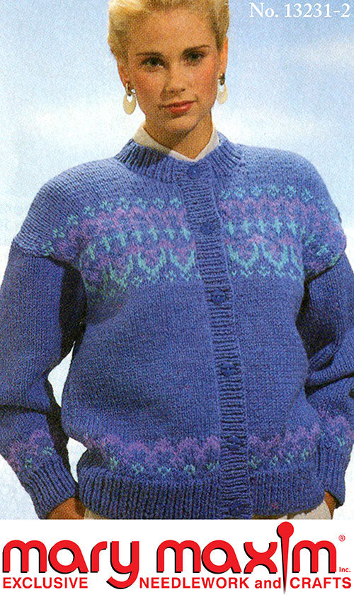 Fair Isle Cardigan Pattern