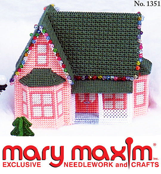 Patrón de casa de melocotón