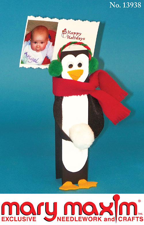 Modèle de pingouin en pince à linge