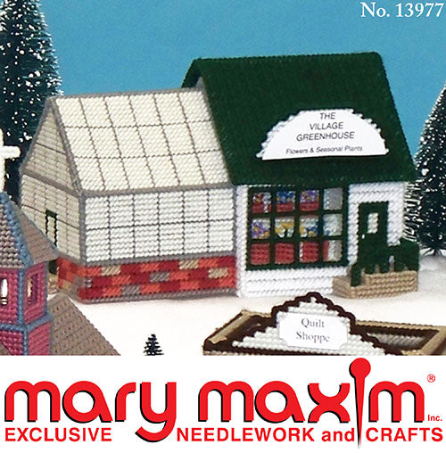 Patrón de invernadero de pueblo