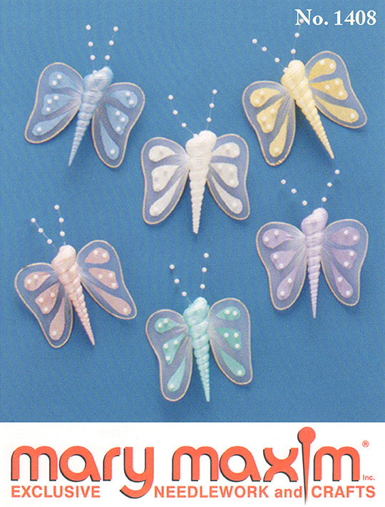Spiral Shell Butterflies Pattern