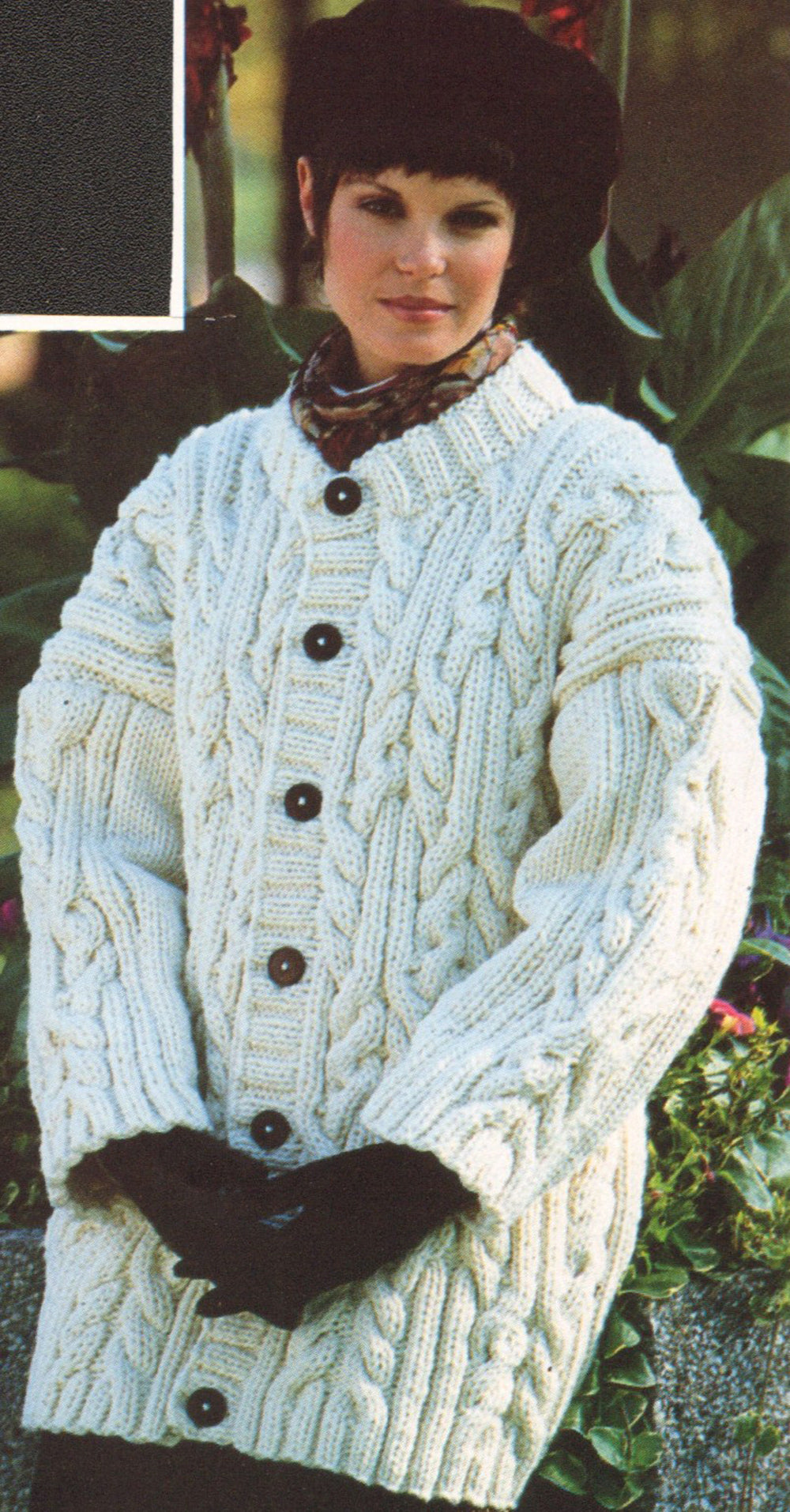 Patron de manteau de téléphérique