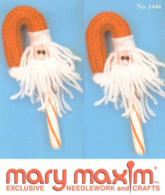 Modèle de couverture de canne en sucre du Père Noël