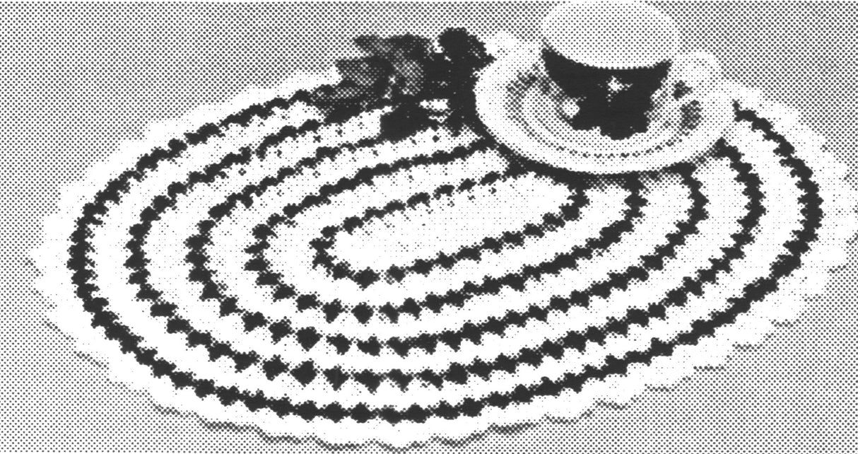 Oval Placemats Pattern