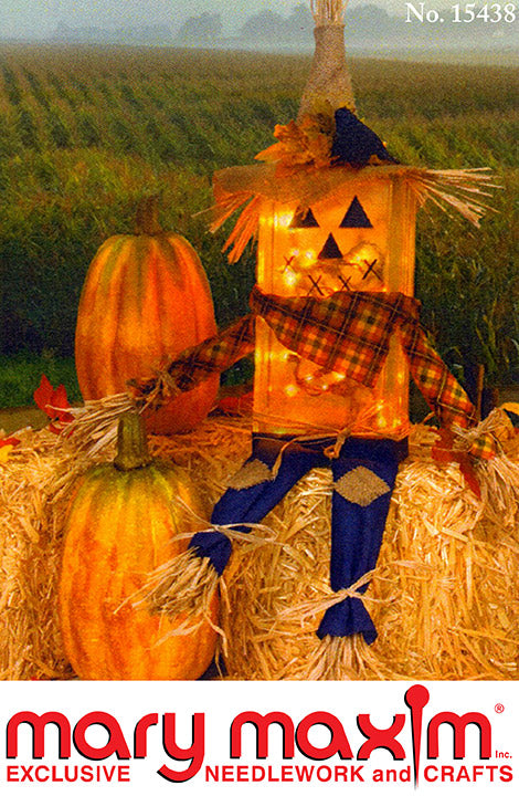 Patrón de espantapájaros de bloques de vidrio