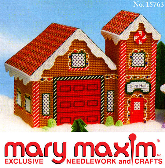 Gingerbread Fire Hall Pattern