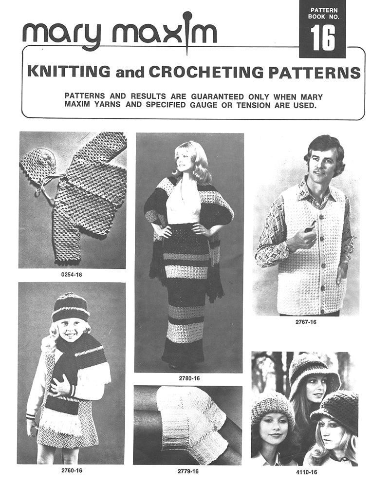Knitting and Crocheting Pattern Booklet
