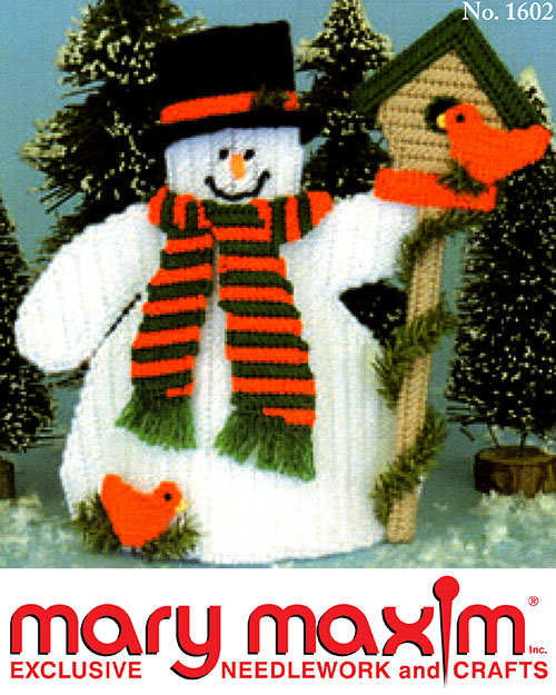 Patrón de muñeco de nieve dimensional