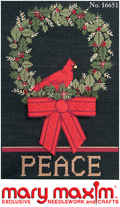 Patrón para colgar en la pared con corona cardenal