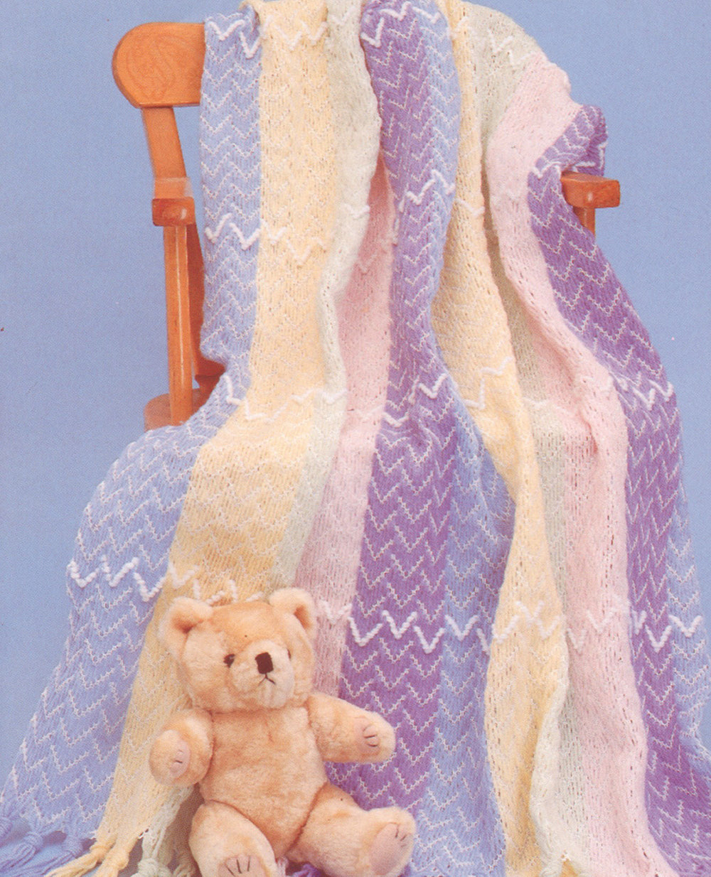 Patrón afgano Rainbow Weave It