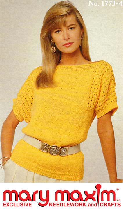 Short Sleeve Pullover Pattern