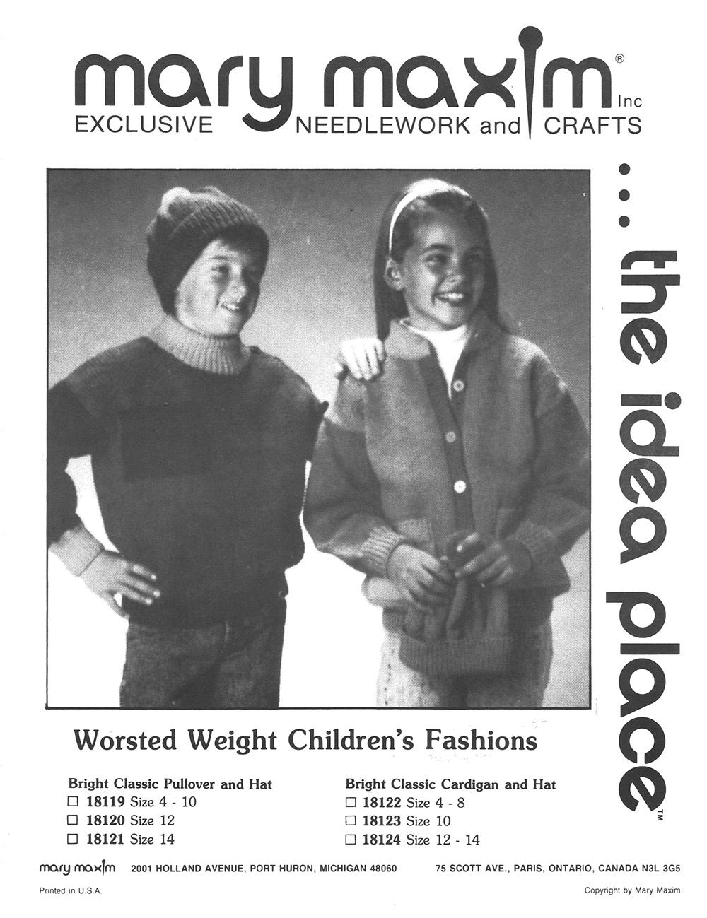 Patrón clásico de jersey y sombrero.