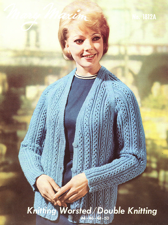 Patron de cardigan pour femme