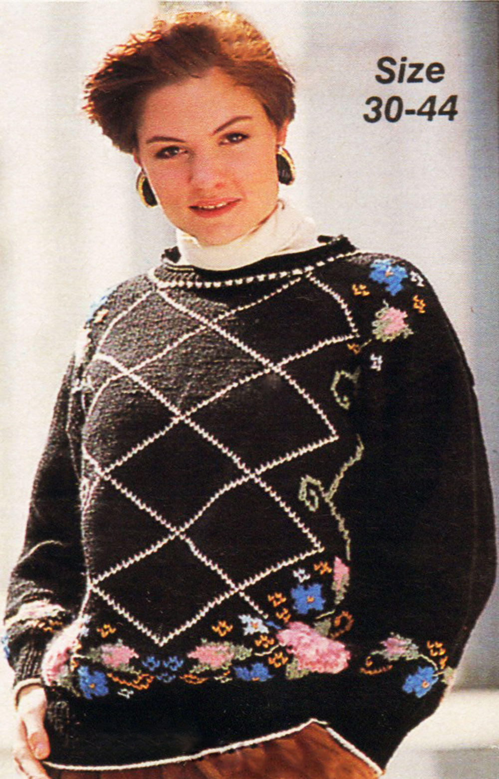 Floral Trellis Pullover Pattern